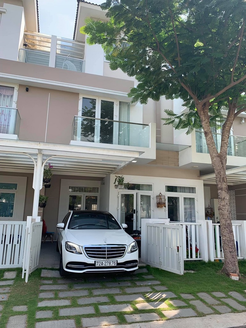 Hình ảnh thực tế nhà phố Merita Khang Điền