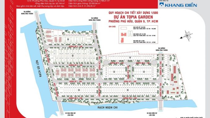 1-500 dự án Topia Garden Mặt bằng tổng thể DA Topia Garden