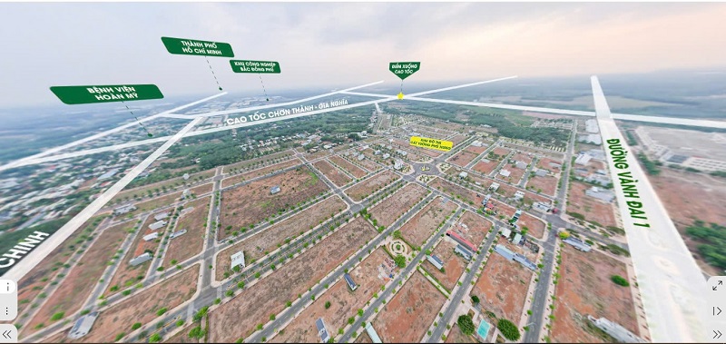 Vị trí Cát Tường Phú Hưng