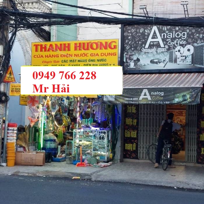 bán nhà mặt tiền thống nhất gò vấp