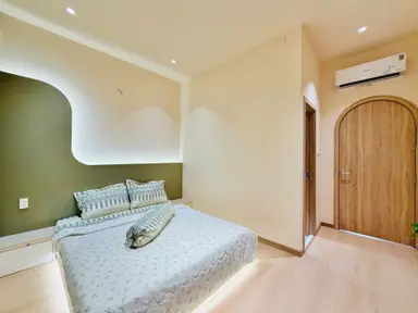 Phòng ngủ full nội thất cao cấp nhà 401/3 lê văn thọ phường 9 gò vâp