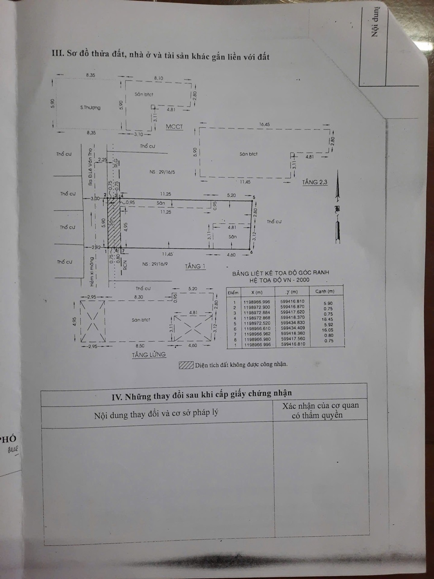 sổ hồng nhà 29/41a nguyễn văn khối phường 11 gò vấp