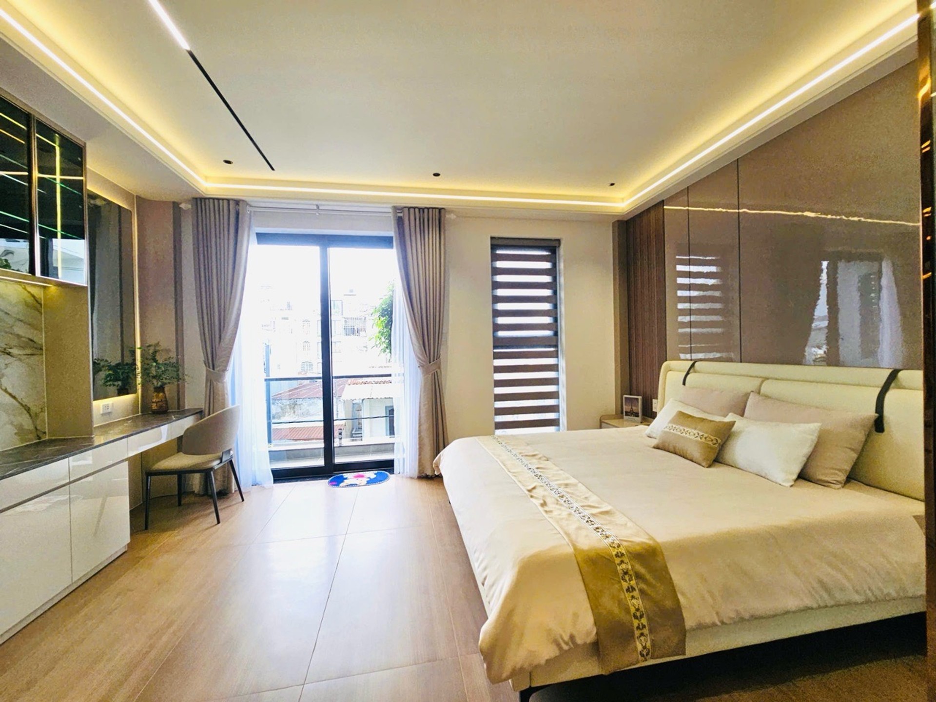 phòng ngủ master nội thất siêu cao cấp